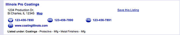 Standard Plus Listing